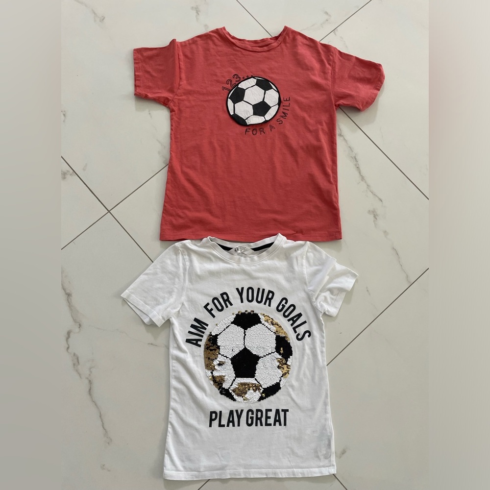 H&M bundle two tops for boys 8-10 years old like new
100%cotton